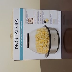 Nostalgia popcorn maker NEW